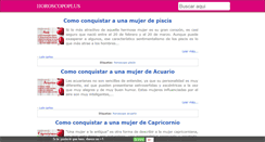 Desktop Screenshot of horoscopoplus.net